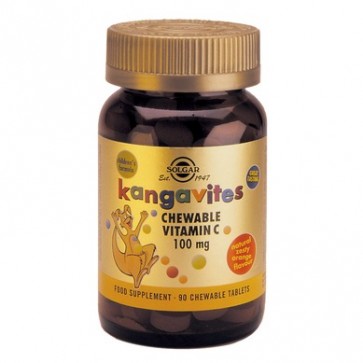 Solgar Kangavites Vitamin C 100mg Chewable Tabs by Solgar