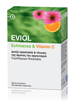 Eviol Echinacea & Vitamin C 30 Caps by Eviol