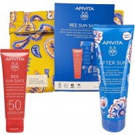 APIVITA BEE SUN SAFE - Κρέμα Προσώπου Κατά των Πανάδων & των Ρυτίδων SPF50