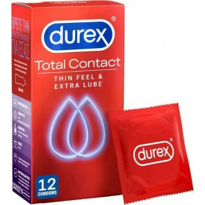 Durex Total Contact Προφυλακτικά Εξαιρετικά Λεπτά