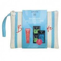 Apivita Bee Sun Safe Promo Pack με Hydra Sensitive Soothing Face Cream SPF50+ & Δώρο Express Beauty Face Mask Aloe & Express Beauty Hair Mask Hyaluronic Acid & Νεσεσέρ