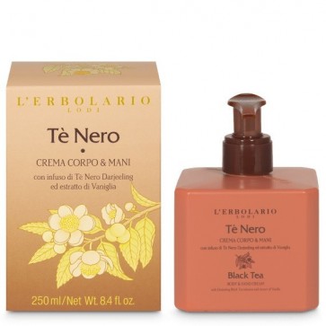 L'Erbolario Te Nero Body & Hand Cream 250ml by L'Erbolario