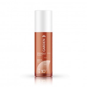 GARDEN Λάδι Μαυρίσματος με Έλαια Καρύδας & Καρότου SPF10 200ml