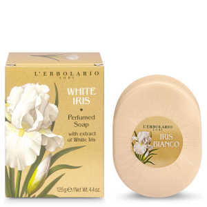 L'Erbolario Iris Bianco Αρωματικο Σαπούνι, 125g by L'Erbolario
