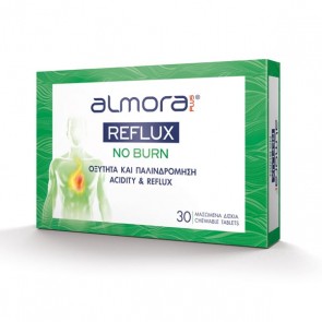 Almora Plus Reflux No Burn Συμπλήρωμα Διατροφής για την Οξύτητα & την Παλινδρόμηση του Γαστροοισοφαγικού Βλεννογόνου
