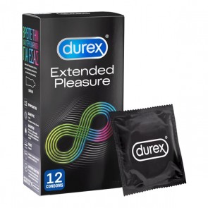 Durex Extended Pleasure Προφυλακτικά Για Απόλαυση Παρατεταμένης Διάρκειας