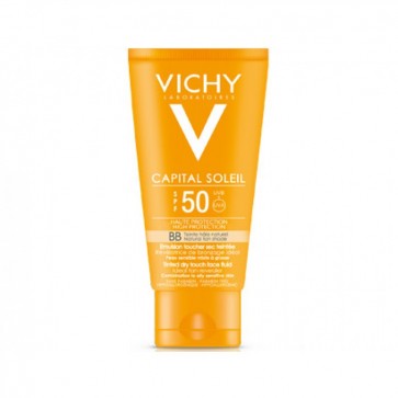 Vichy Capital Soleil Αντηλιακή Κρέμα Προσώπου Με Χρώμα Και Ματ Αποτέλεσμα SPF50 by Vichy