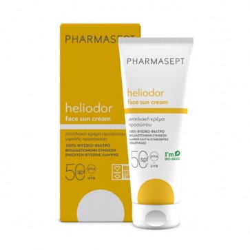 Pharmasept Heliodor Face Αντηλιακή Κρέμα Προσώπου SPF50 50ml by Pharmasept