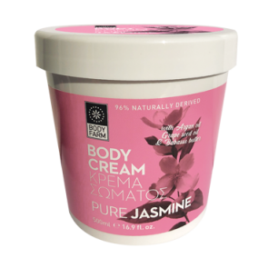 Bodyfarm Body Cream Pure Jasmine Πλούσια Κρέμα Σώματος (Γιασεμί) 500ml