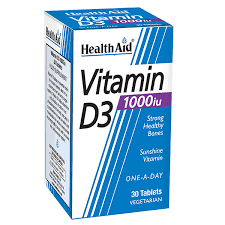 Health Aid Vitamin D3 1000iu by Health Aid