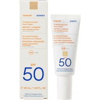 Korres Yoghurt Αδιάβροχη Αντηλιακή Κρέμα Προσώπου SPF50 με Χρώμα 40ml