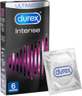 Durex Intense Stimulating Προφυλακτικά 6 Τμχ by Durex