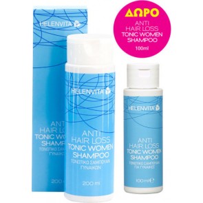 Helenvita Anti Hair Loss Tonic Women Shampoo 200ml & Δώρο 100ml