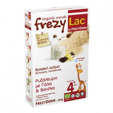 Frezylac Bio Cereal Ρυζάλευρο με Γάλα & Βανίλια by Frezyderm