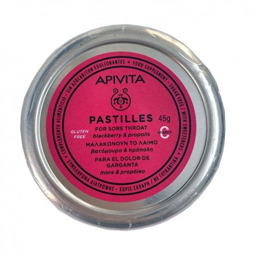 Apivita Pastilles Με Βατόμουρο & Πρόπολη by Apivita