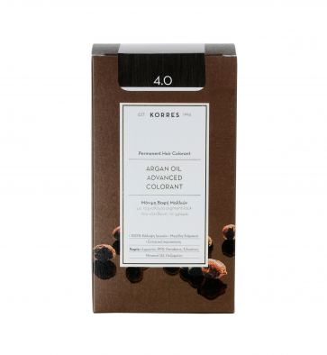 Korres Argan Oil Advanced Colorant 4.0 Καστανό Φυσικό by Korres