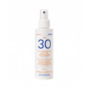 Korres Yoghurt Sunscreen Spray Emulsion Face & Body Spf30 for Sensitive Skin 150ml