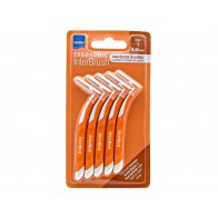 InterMed Ergonomic InterBrush Μεσοδόντια Βουρτσάκια με Λαβή 0.45mm Πορτοκαλί 5τμχ